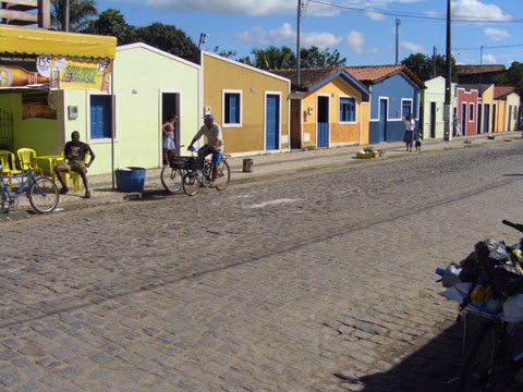 Estrada principal de Prado, Bahia